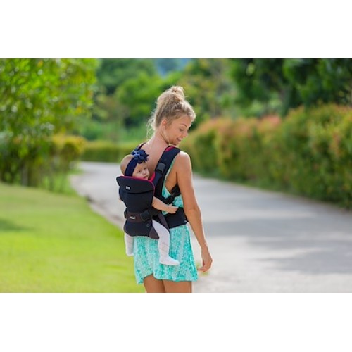 LASCAL M1 Baby Carrier - Blue / Red / Black